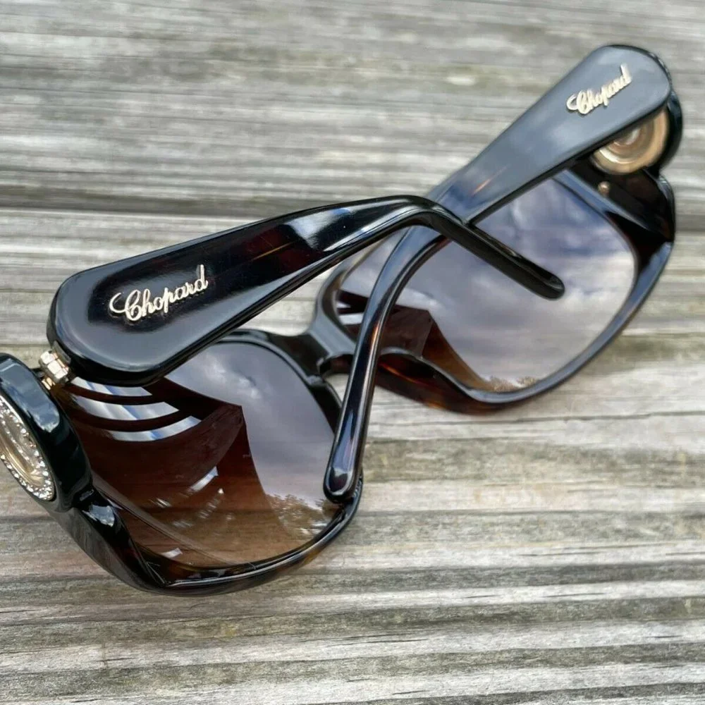 Chopard Women’s Brown Gradient Oversized Sunglasses
